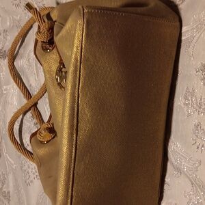 Michael Kors Handbag Gold color Satchel with rope handals